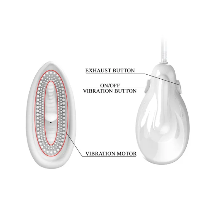 Passionate Lover Silicone Vibrating Vaginal Pump Pretty Love Male Sex Toys