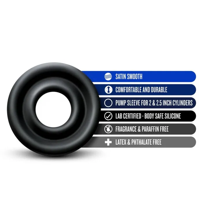 Performance Medium Durable Silicone Penis Pump Tip Blush Male Sex Toys