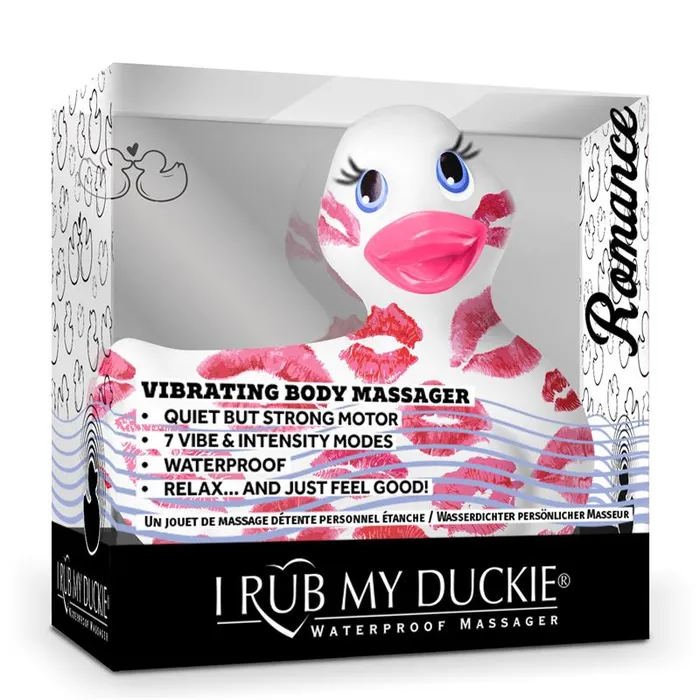 Vibrators Big Teaze I Rub My Duckie Romance White