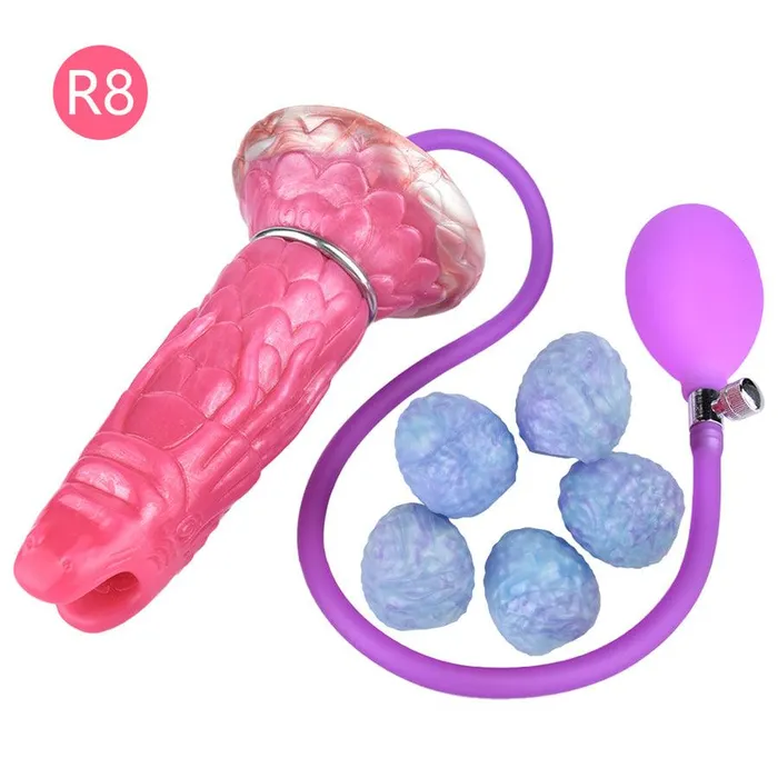 Vibrators mysite Pink dragon shaped silicone ovipositor