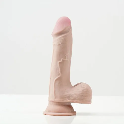 Adults Boutique Nicosia Dildos TOYBOY DIONYSUS Cock and balls TPE dildo 21 cm