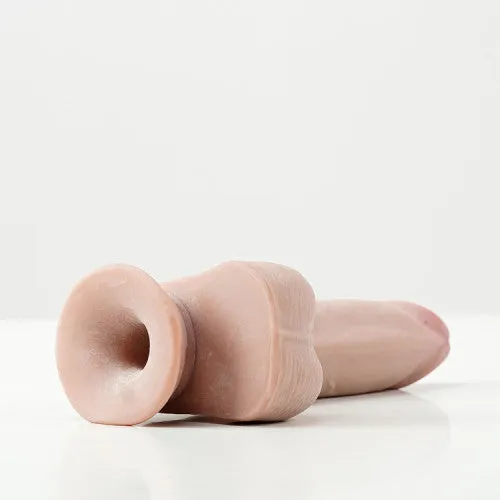 Adults Boutique Nicosia Dildos TOYBOY DIONYSUS Cock and balls TPE dildo 21 cm