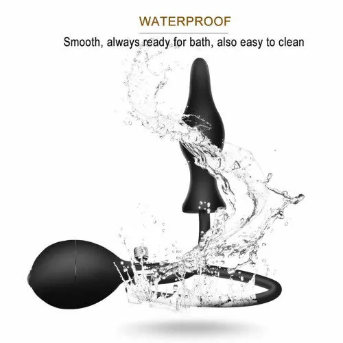 Anal CyprusLoveShop Anal Expander Manual Inflatable Butt Plug 11 cm