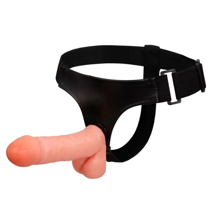 Baile Sex Toy Female Sex Toys Cock with Balls StrapOn