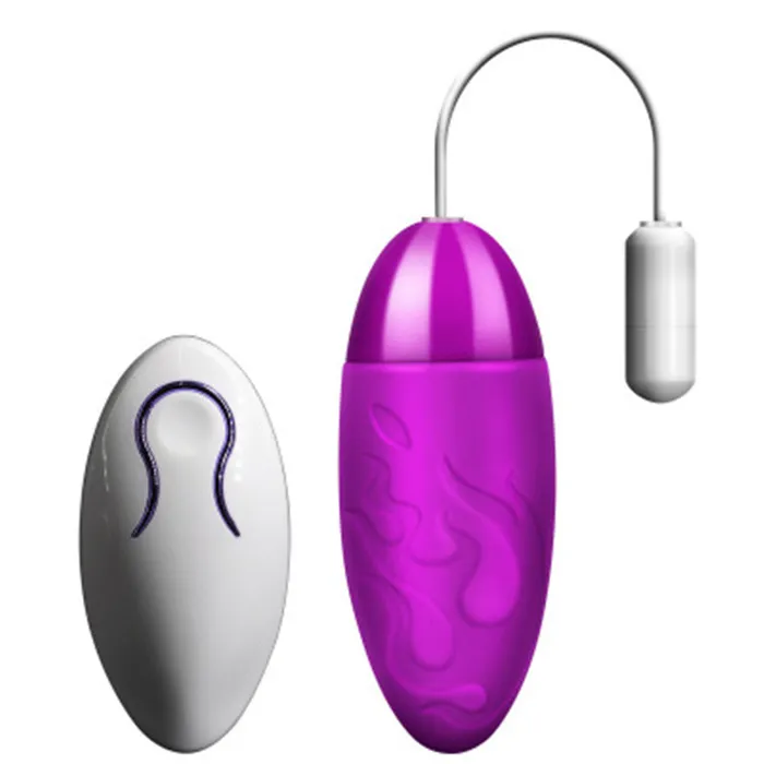 COB Female Sex Toys COB Fiery Remote Control Wearable Bullet Vibrator