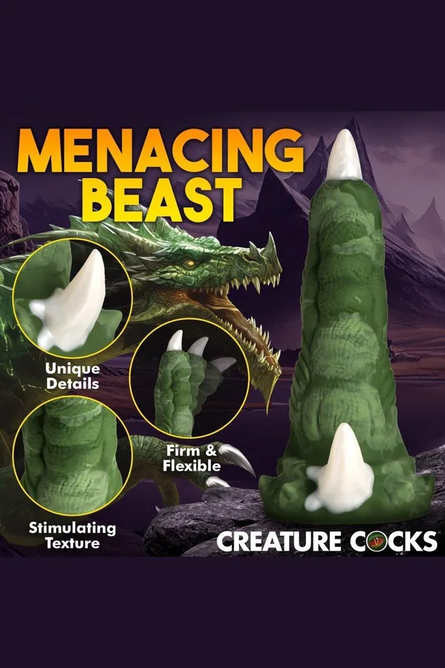 Dildos Sex On the Go Large Dragon Claw Silicone Dildo