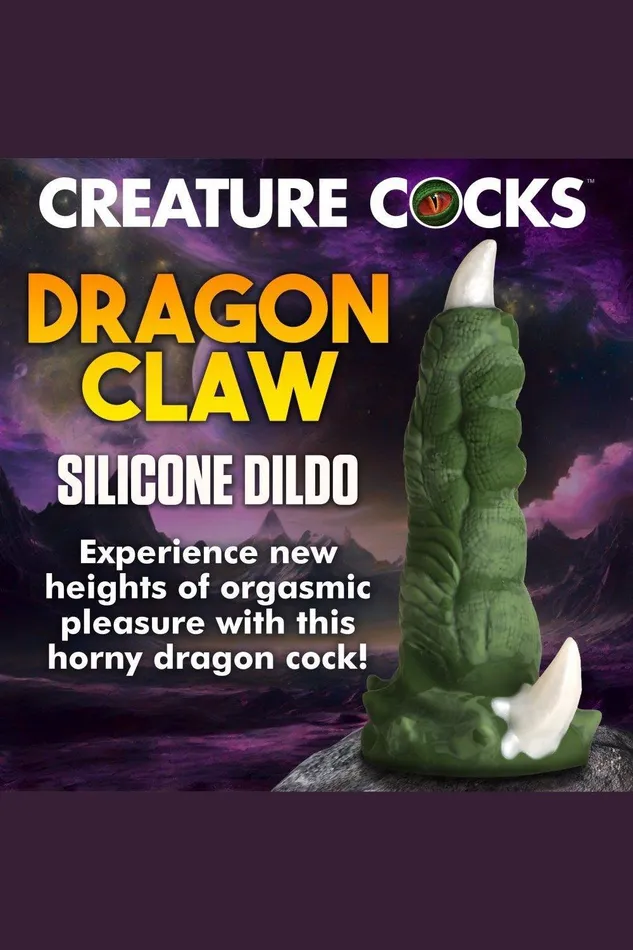 Dildos Sex On the Go Large Dragon Claw Silicone Dildo