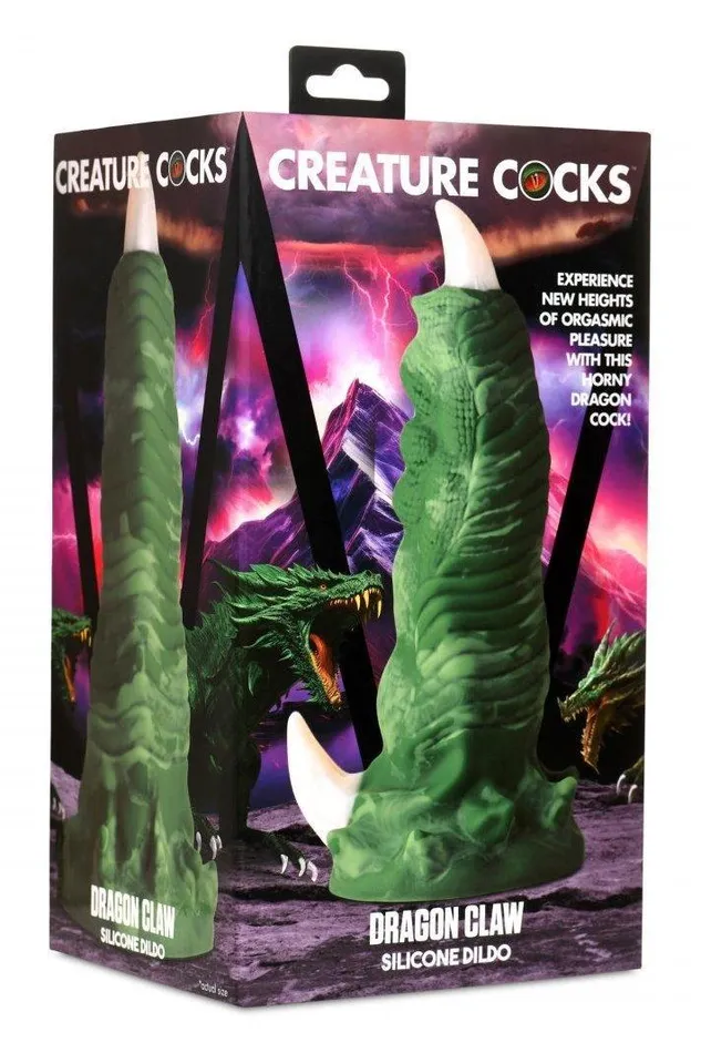Dildos Sex On the Go Large Dragon Claw Silicone Dildo