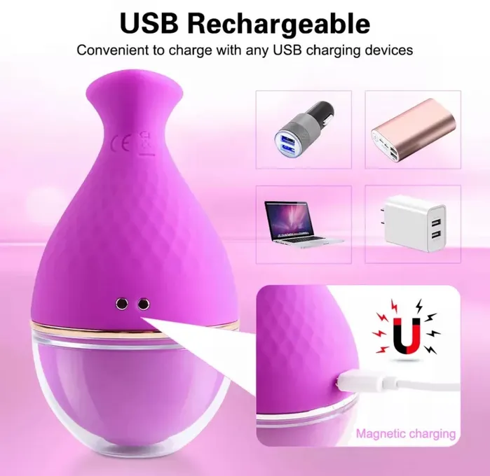 Female Sex Toys Addicted pleasures Fish shape suction vibrator