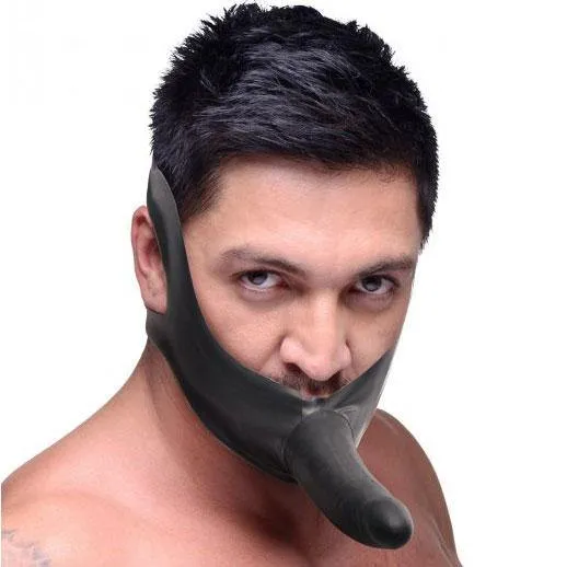 Female Sex Toys Master Series Face Strap On and Mouth Gag