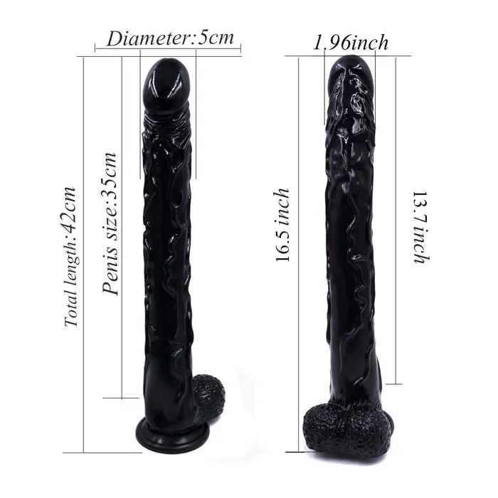 Female Sex Toys MD MD Hury 42cm Realistic Dildo with Suction Cup