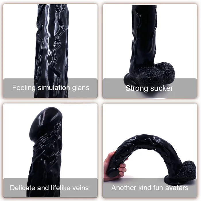 Female Sex Toys MD MD Hury 42cm Realistic Dildo with Suction Cup