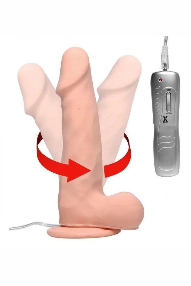 Female Sex Toys Raging Cockstars Disco Dick Donnie Rotating Dildo Sex On the Go