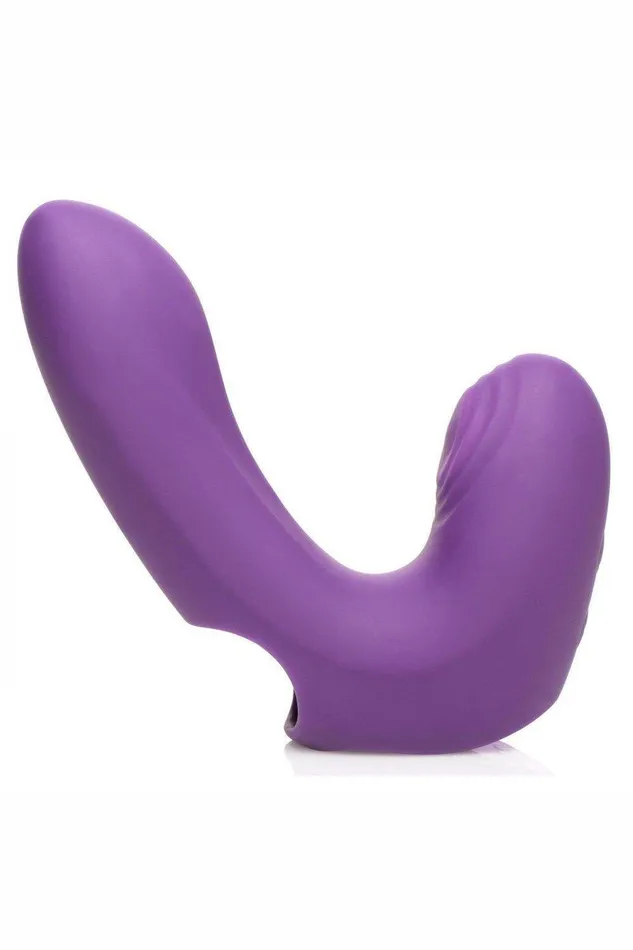 FingerPulse Silicone Pulsing Finger Vibrator Sex On the Go Female Sex Toys