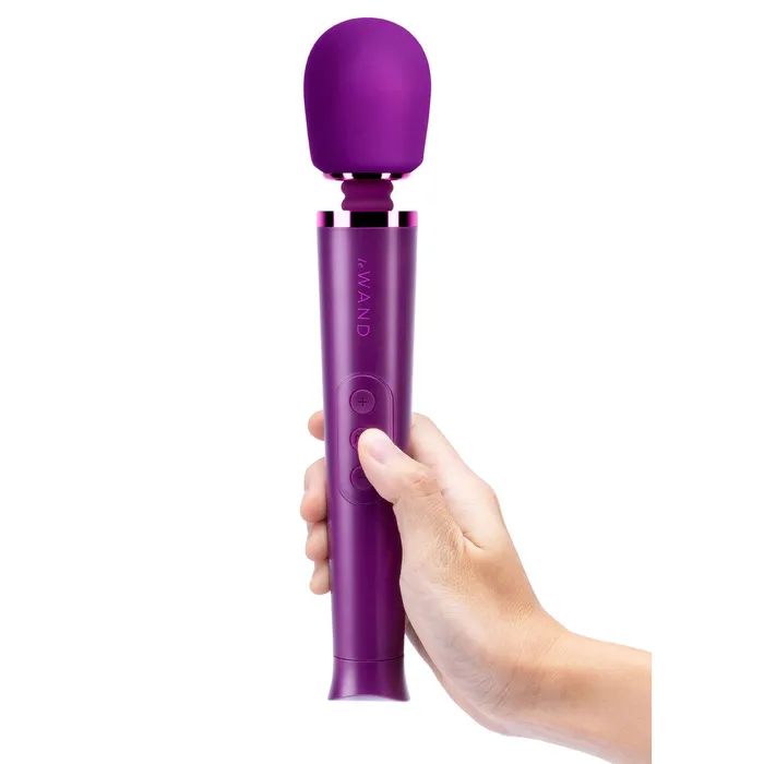 Le Wand Le Wand Petite Rechargeable Vibrating Massager Dark Cherry Female Sex Toys