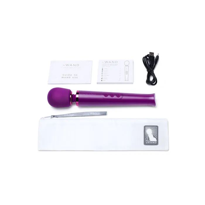Le Wand Le Wand Petite Rechargeable Vibrating Massager Dark Cherry Female Sex Toys