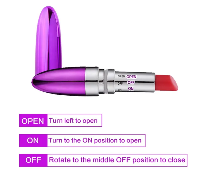 Lipstick bullet vibrator Addicted pleasures Female Sex Toys