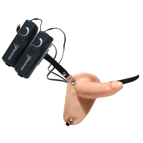 Pipedream Female Sex Toys Super Penetrix strapon Double strapon with vibrator