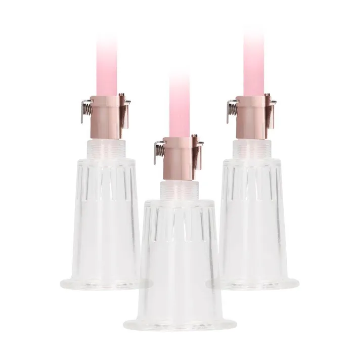 Shots Toys Female Sex Toys Pumped Clitoral and Nipple Pump Set