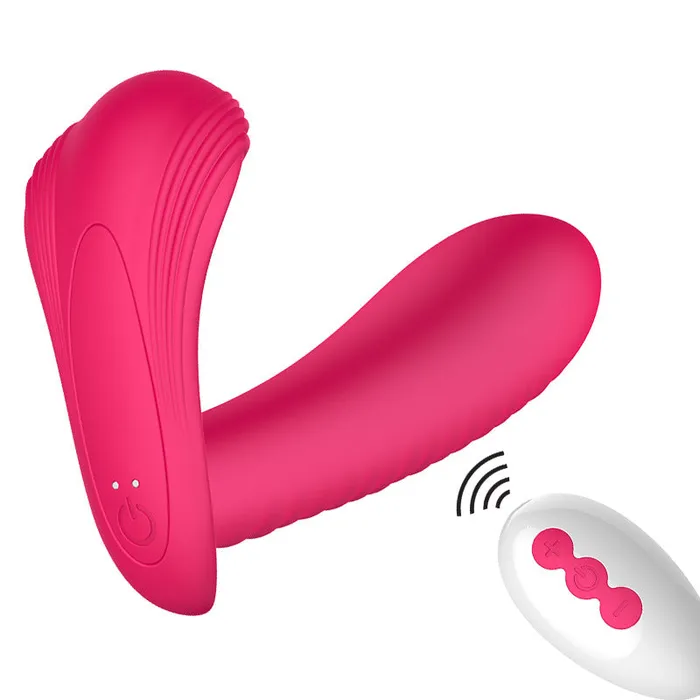 WEYES WEYES Butterfly Auto Heating Remote Control Wearable Vibrator Female Sex Toys
